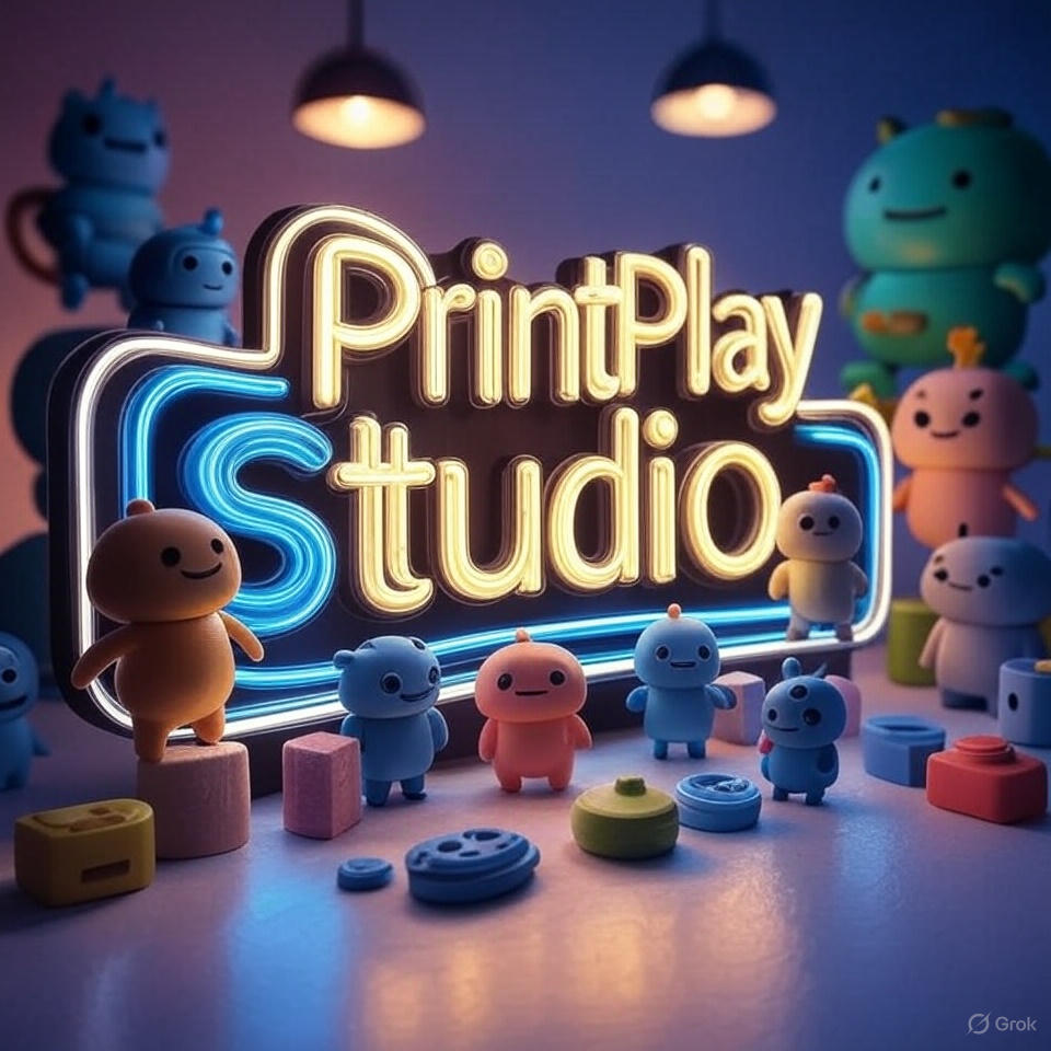 PrintPlay Studio - Custom 3D Printing